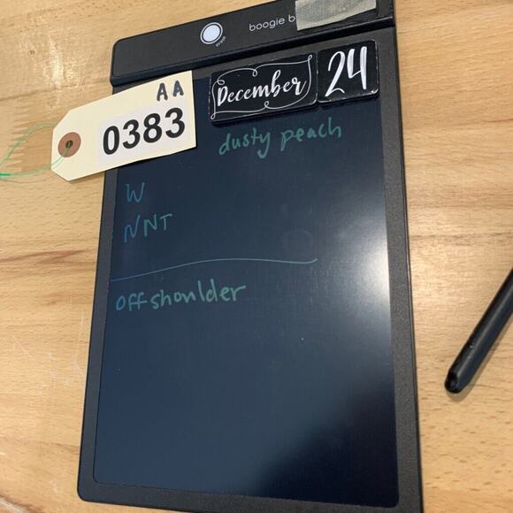 Saks Fifth Avenue Top Womens M Medium Dusty Peach Linen Off Shoulder Bell Sleeve - Picture 7 of 8